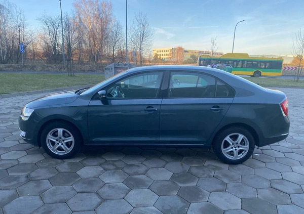 Skoda RAPID cena 38500 przebieg: 155000, rok produkcji 2016 z Tychy małe 137